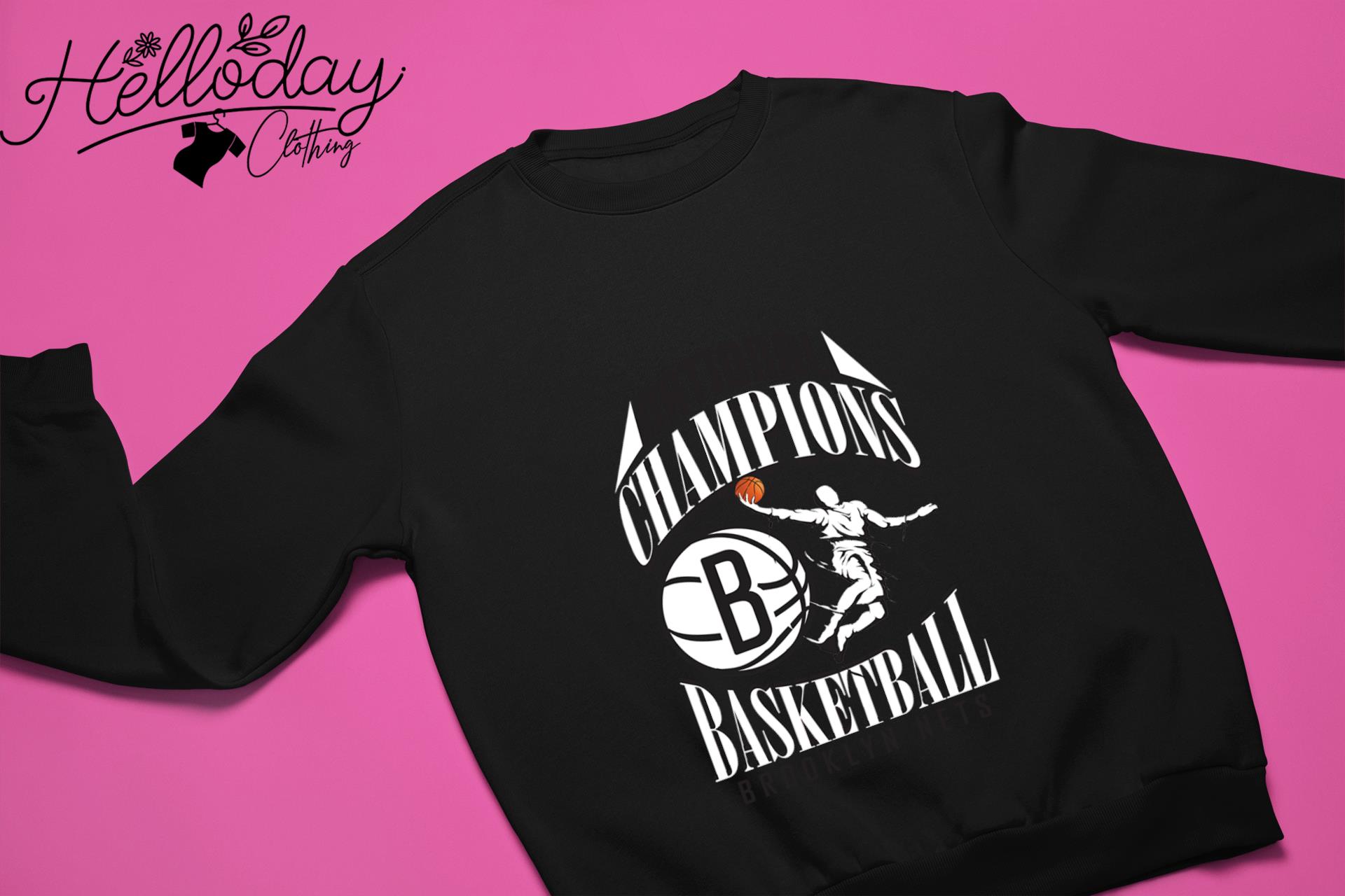 National Basketball Champions Brooklyn Nets 2023 logo T-shirt