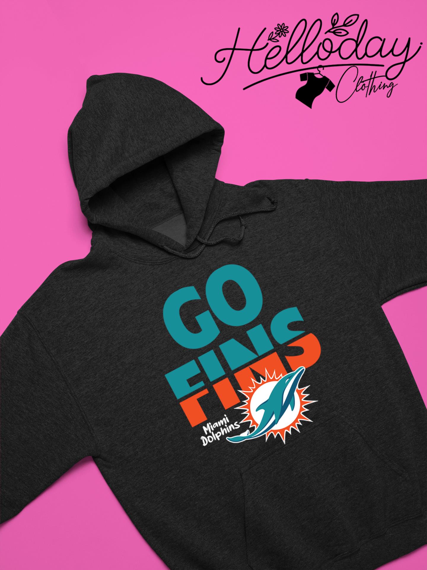 Go Fins Logo Miami Dolphins shirt, hoodie, sweater, long sleeve