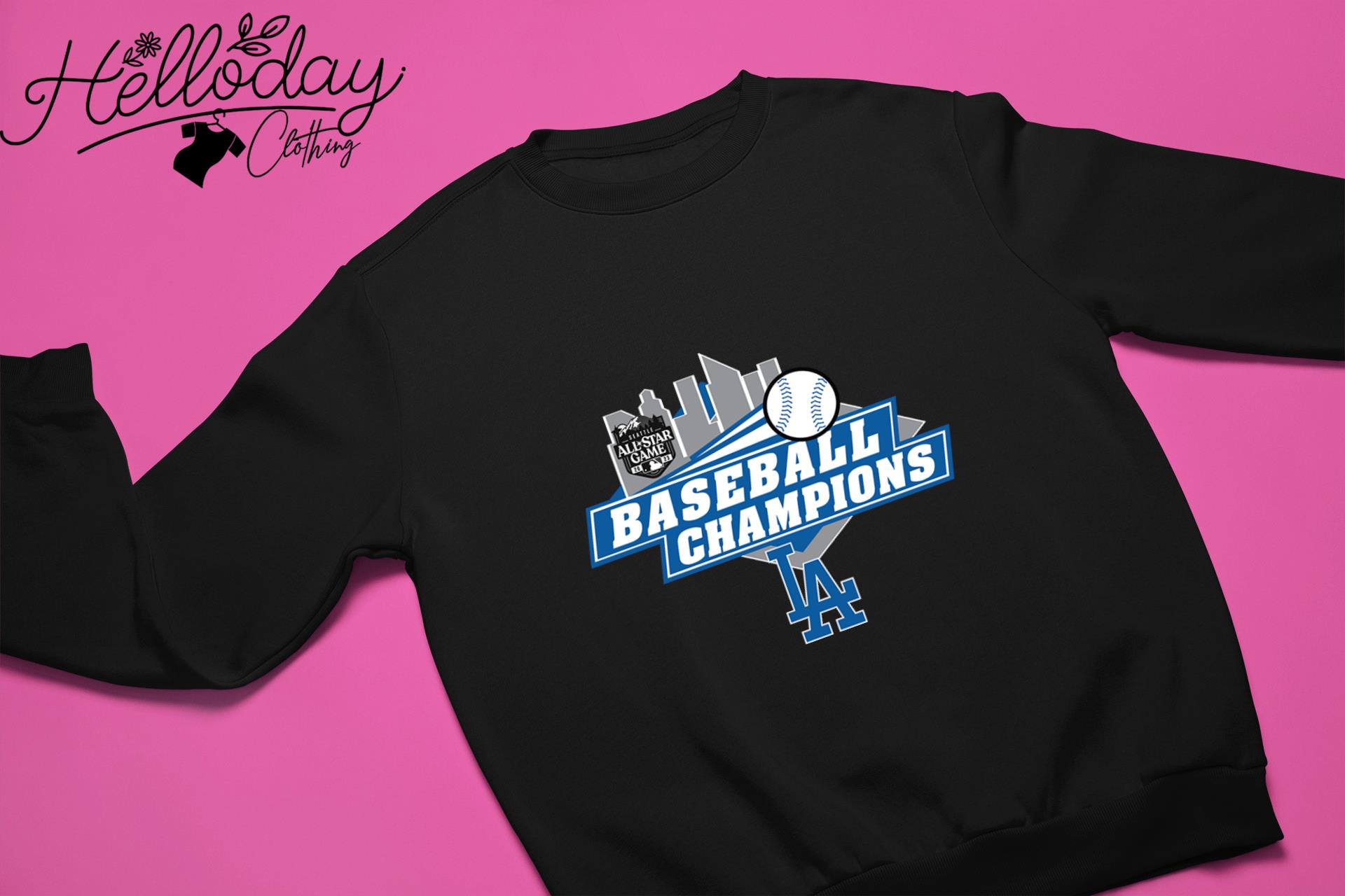 Los Angeles Dodgers Seattle All-star game 2023 baseball Championship logo T- shirt, hoodie, sweater, long sleeve and tank top