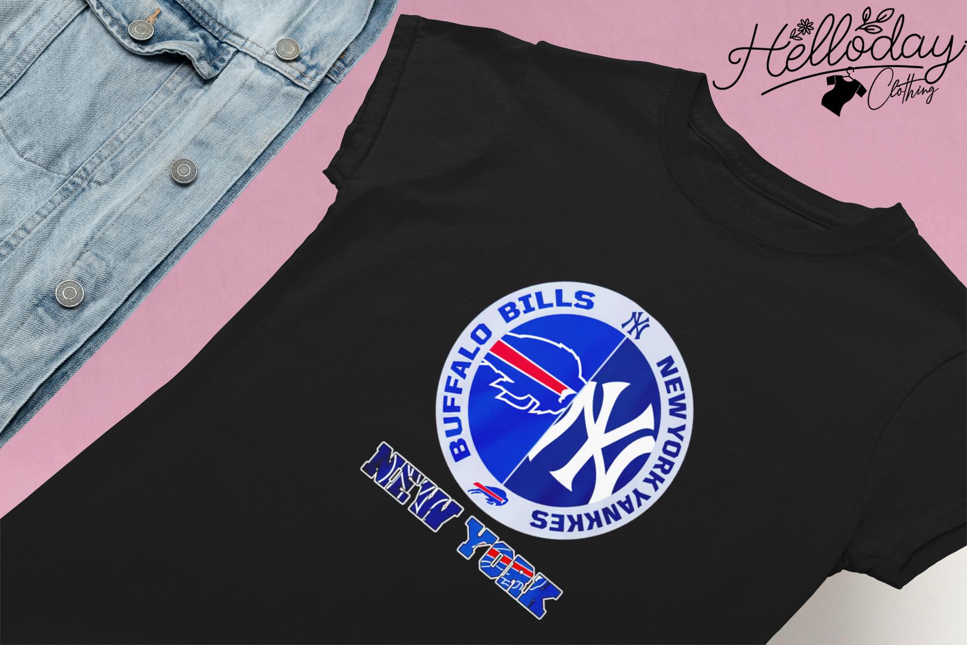 NEW Buffalo Bills - New York Yankees Unisex T-Shirt