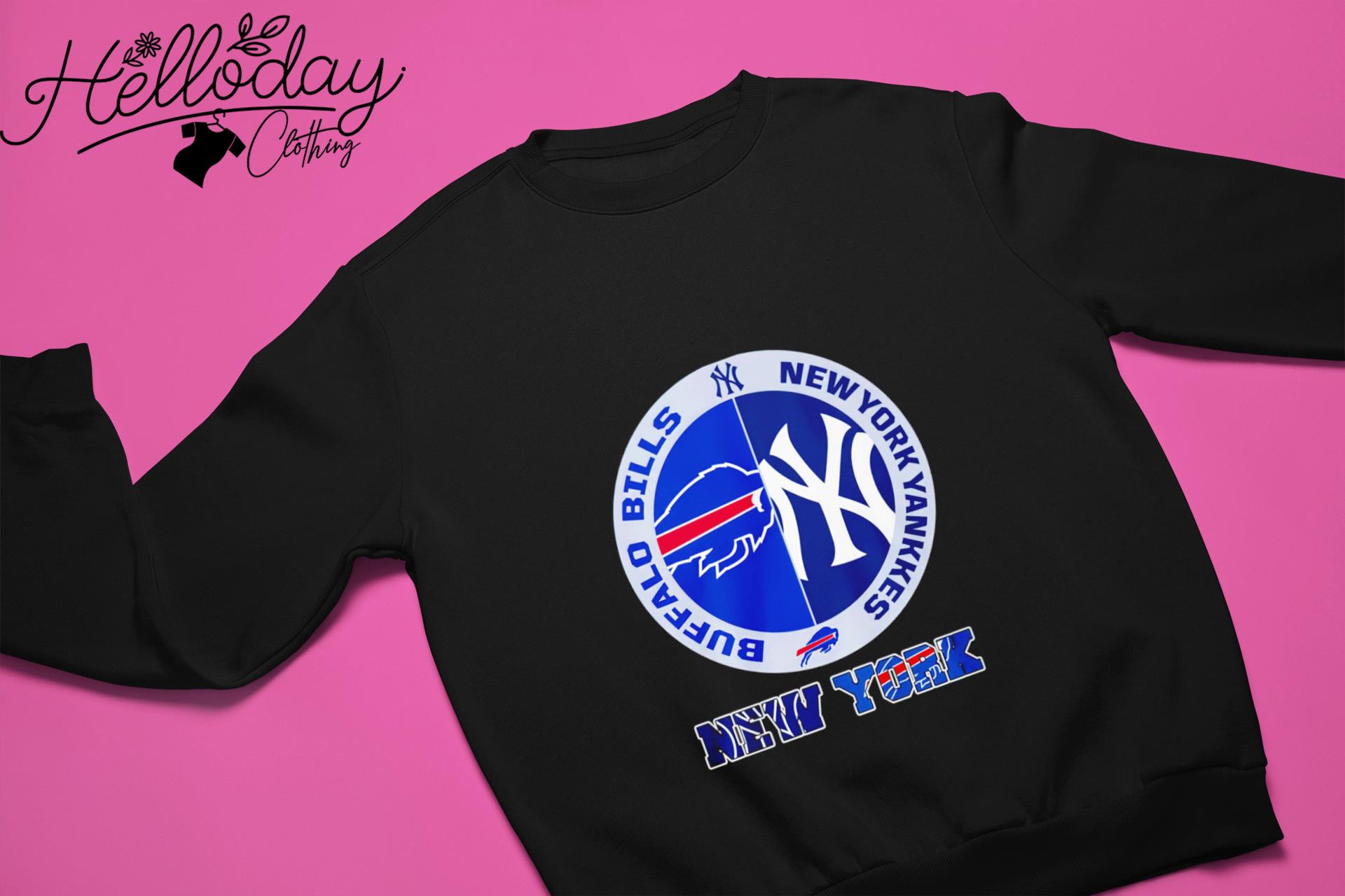 NEW Buffalo Bills - New York Yankees Unisex T-Shirt