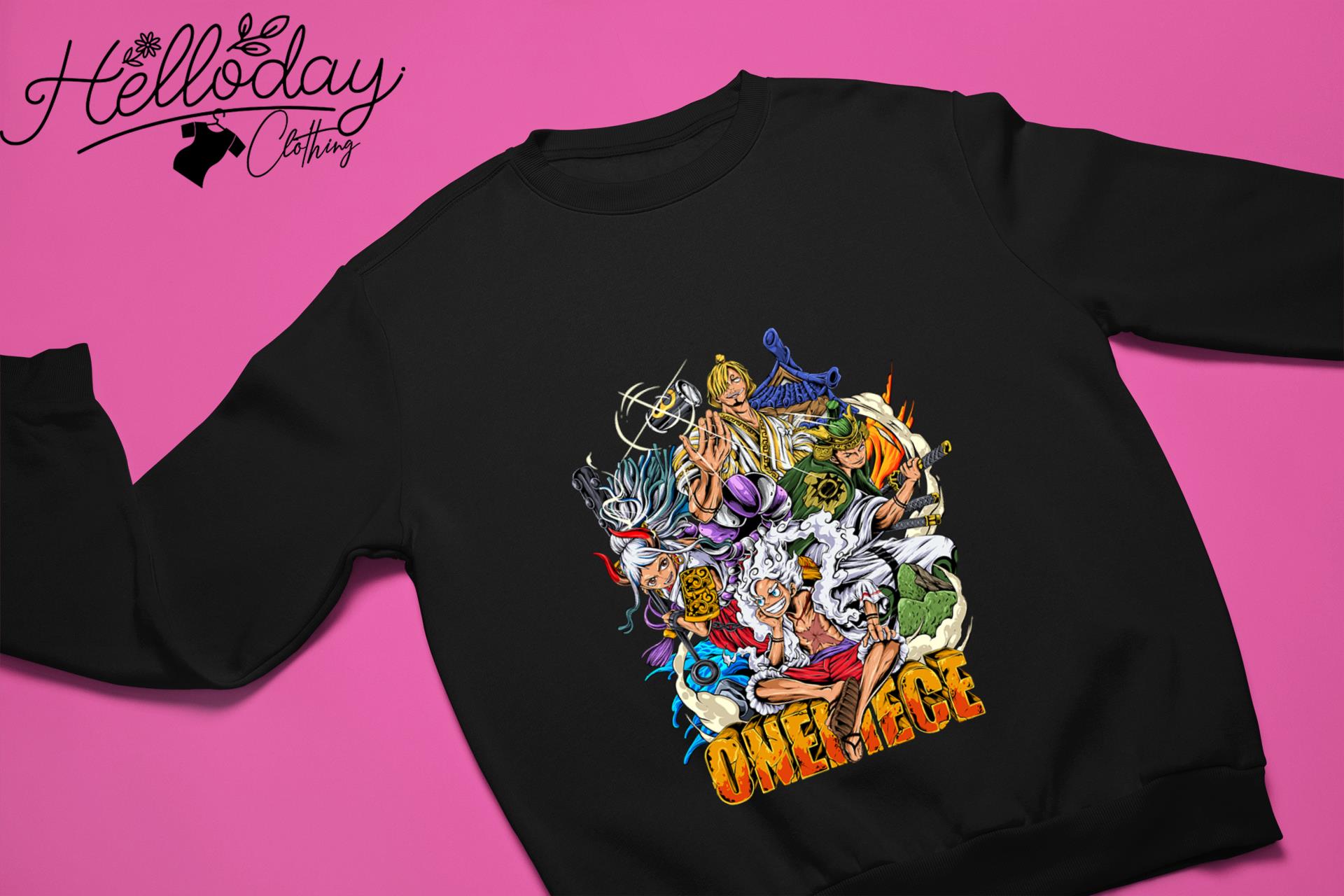 One Piece Lufffy Sanji Zoro Yamato Wano arc shirt, hoodie, sweater, long  sleeve and tank top