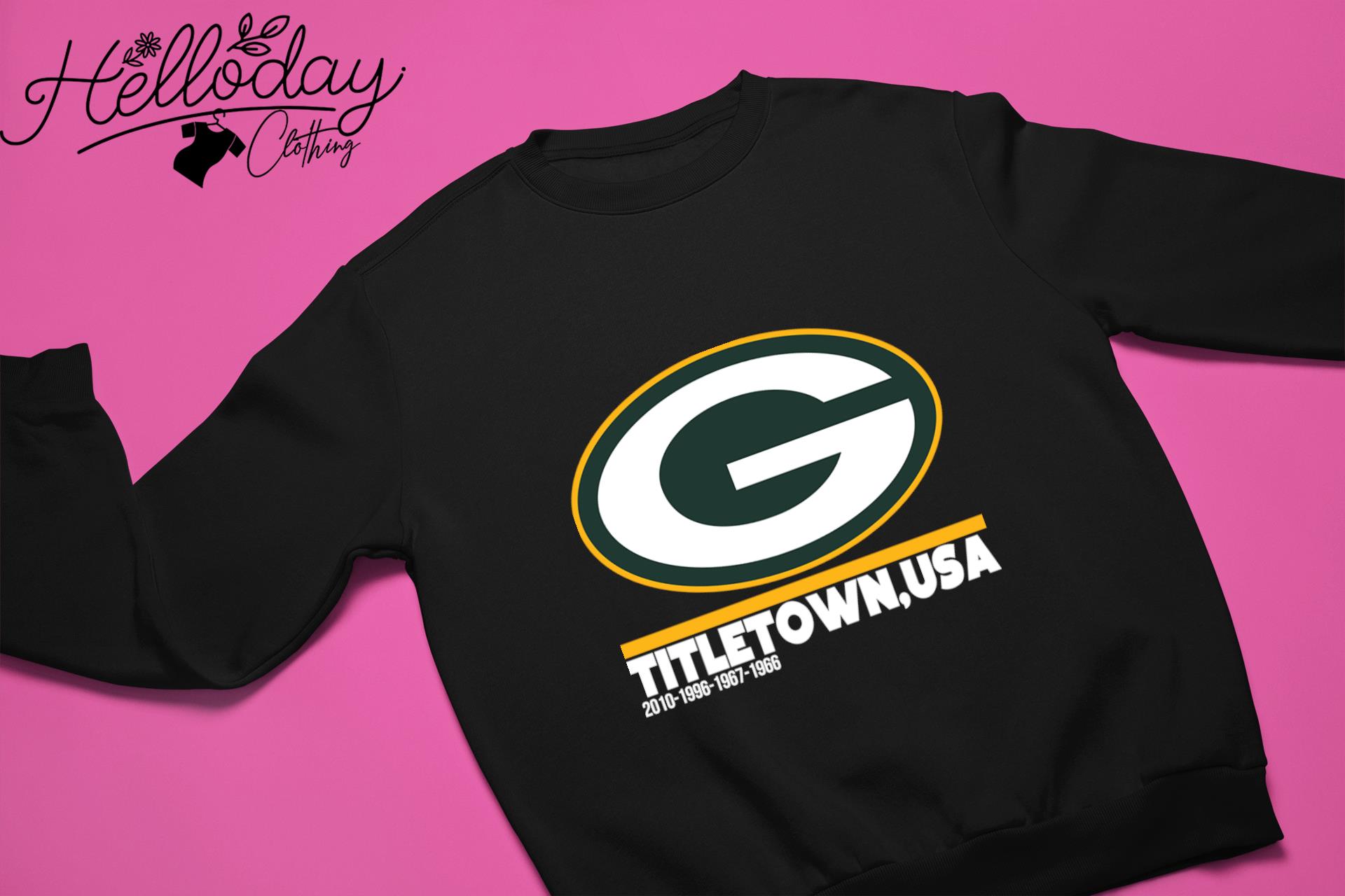 Green Bay Packers Titletown USA logo T-shirt, hoodie, sweater, long sleeve  and tank top