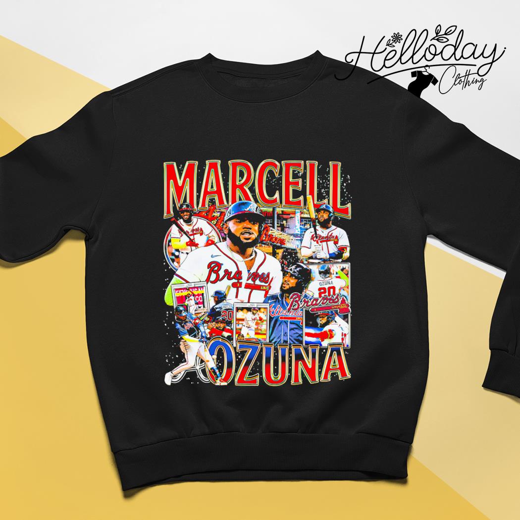Marcell Ozuna Atlanta Braves baseball legend retro shirt, hoodie, sweater,  long sleeve and tank top
