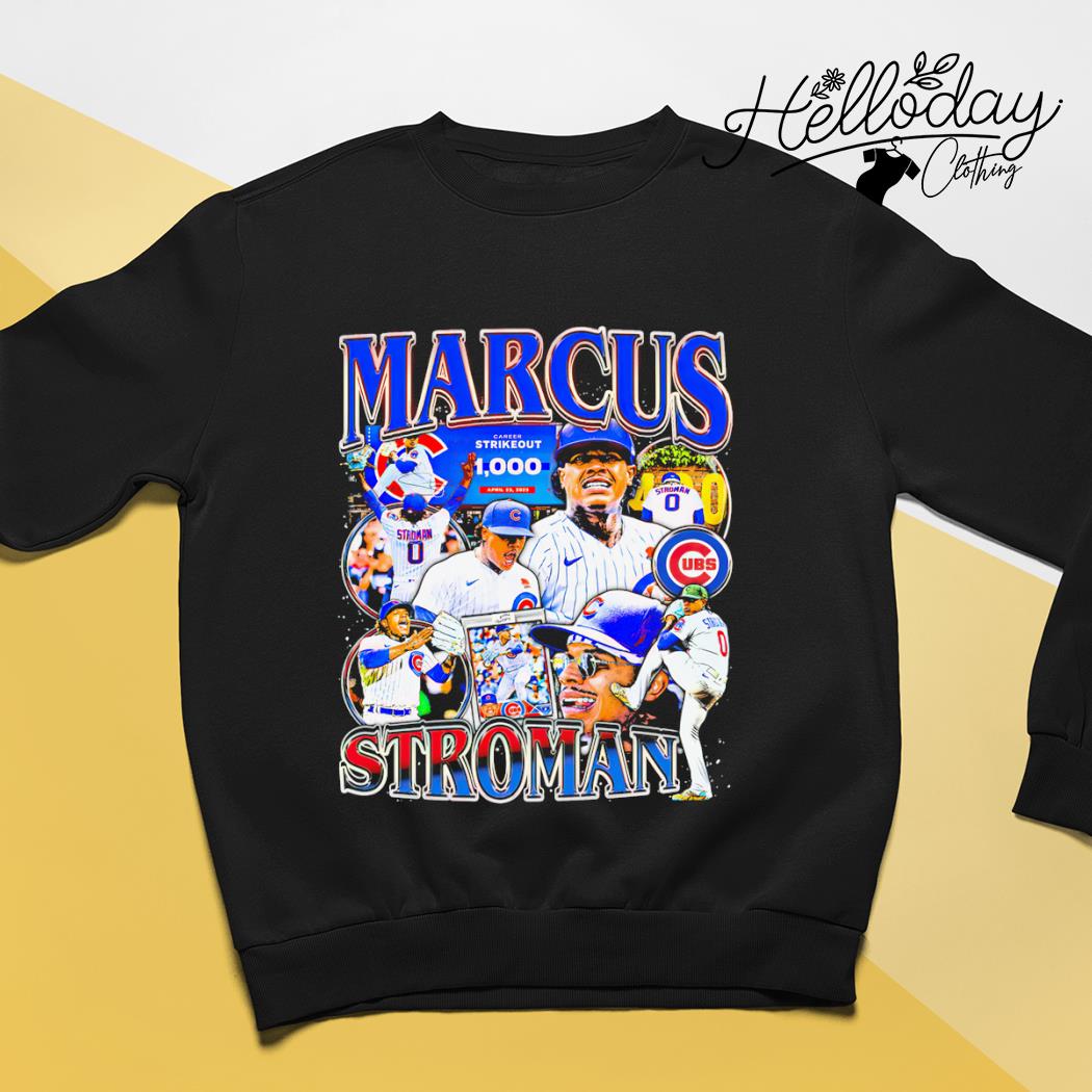 Marcus Stroman Chicago Cubs baseball photo shirt, hoodie, sweater
