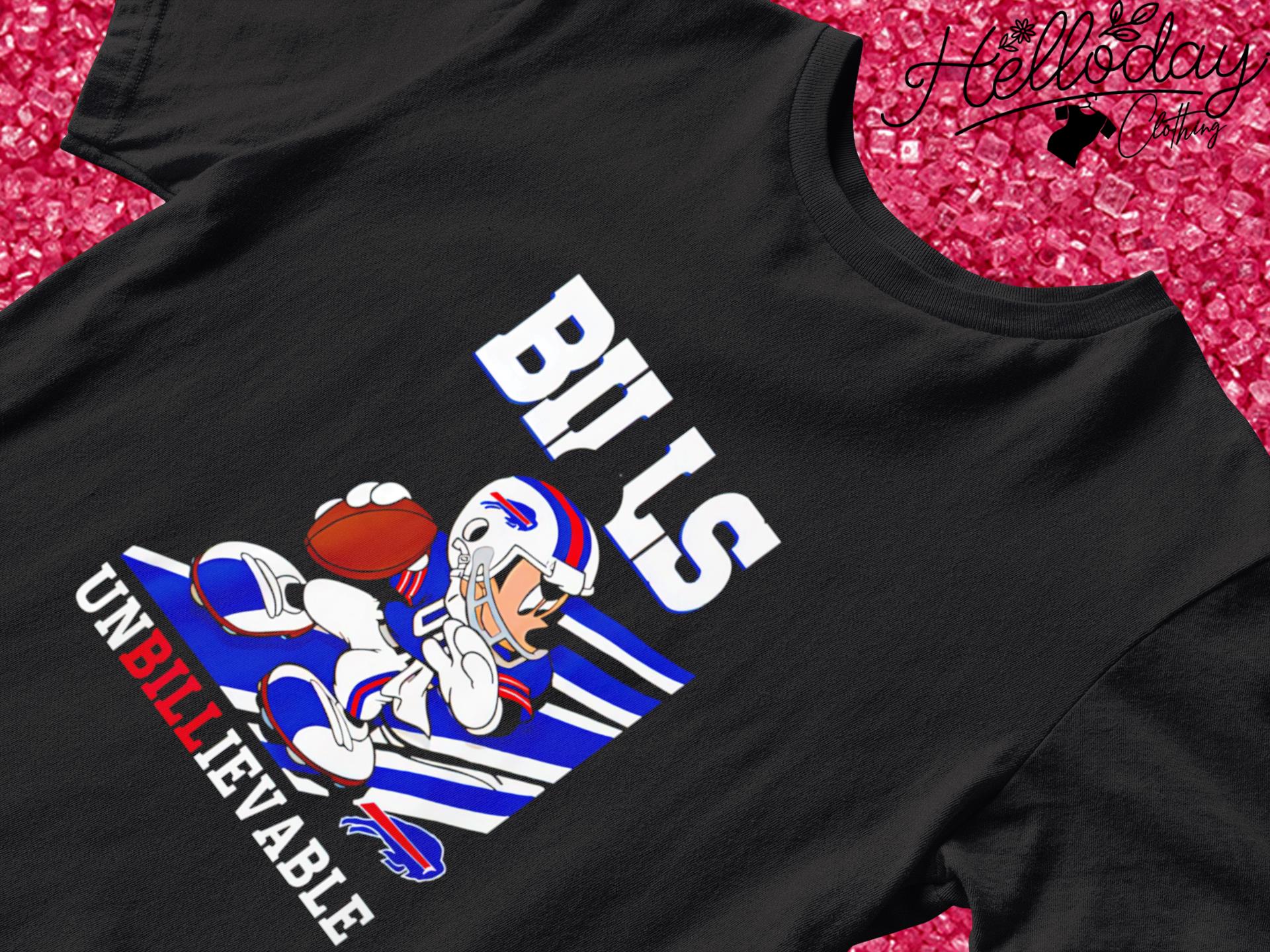 Mickey Mouse Buffalo Bills Unbillievable Shirt, hoodie, sweater, long  sleeve and tank top