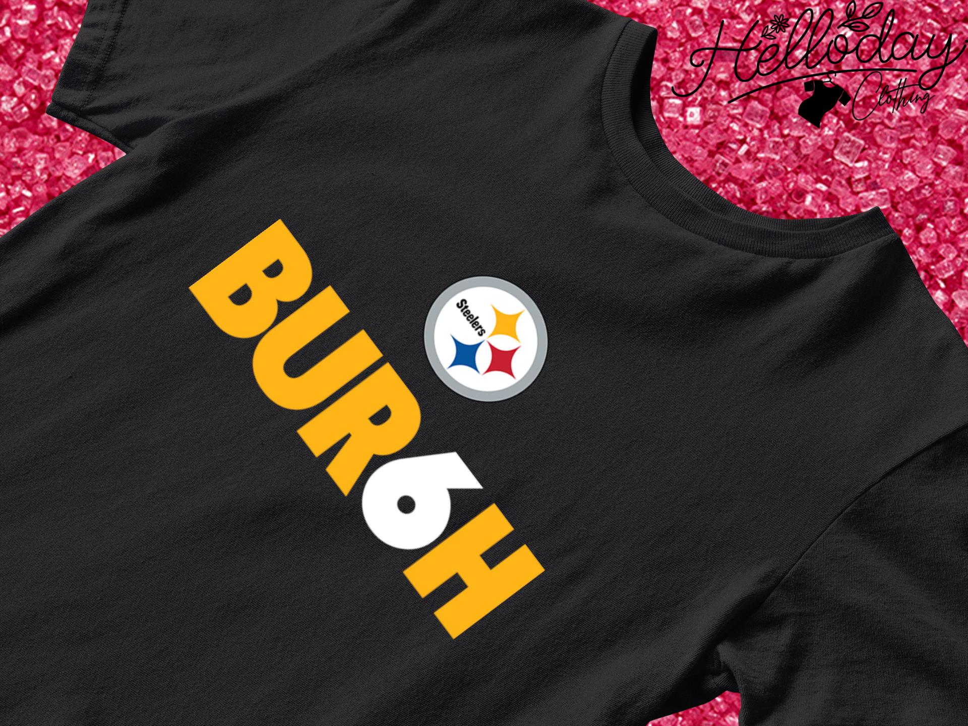 Pittsburgh Steelers Bur6h logo T-shirt, hoodie, sweater, long sleeve and  tank top