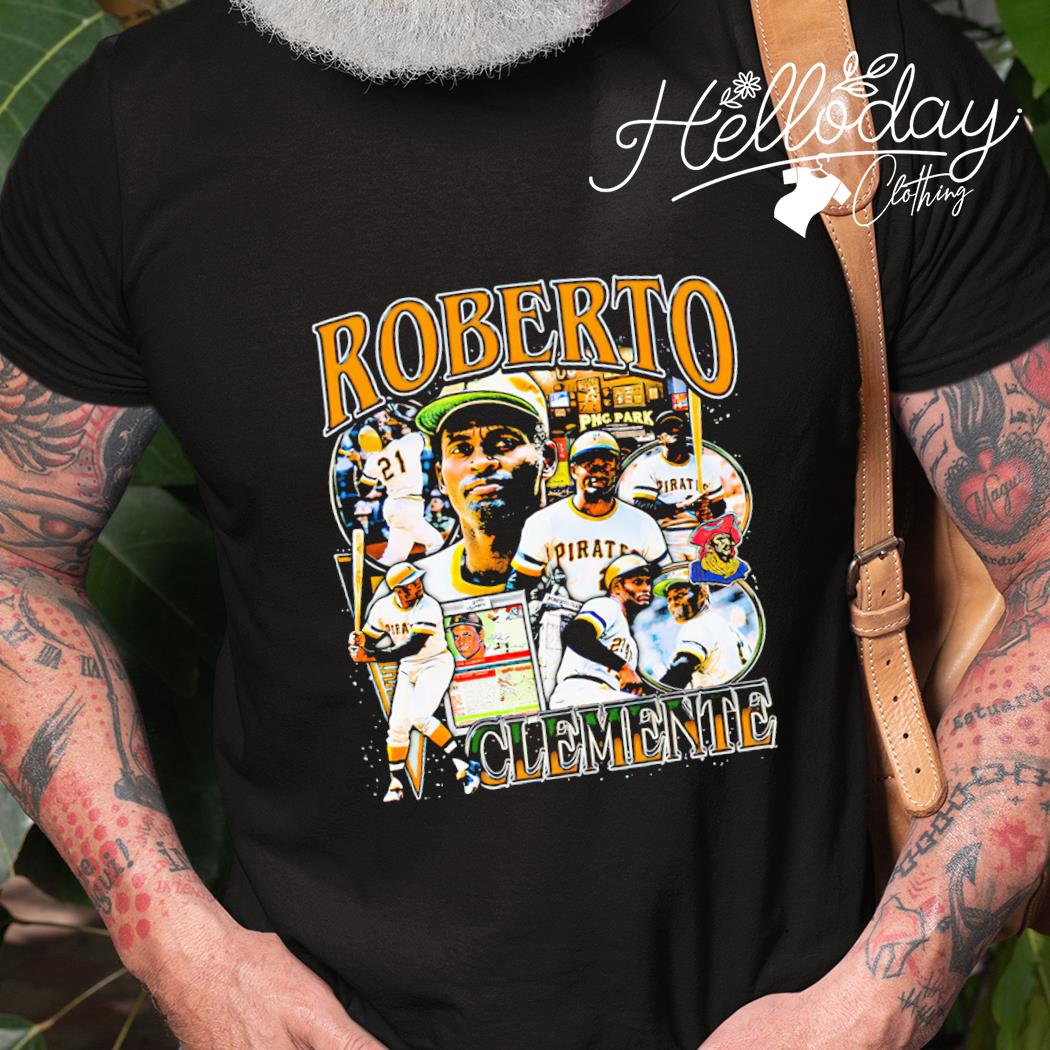 1992 Roberto Clemente White T-Shirt