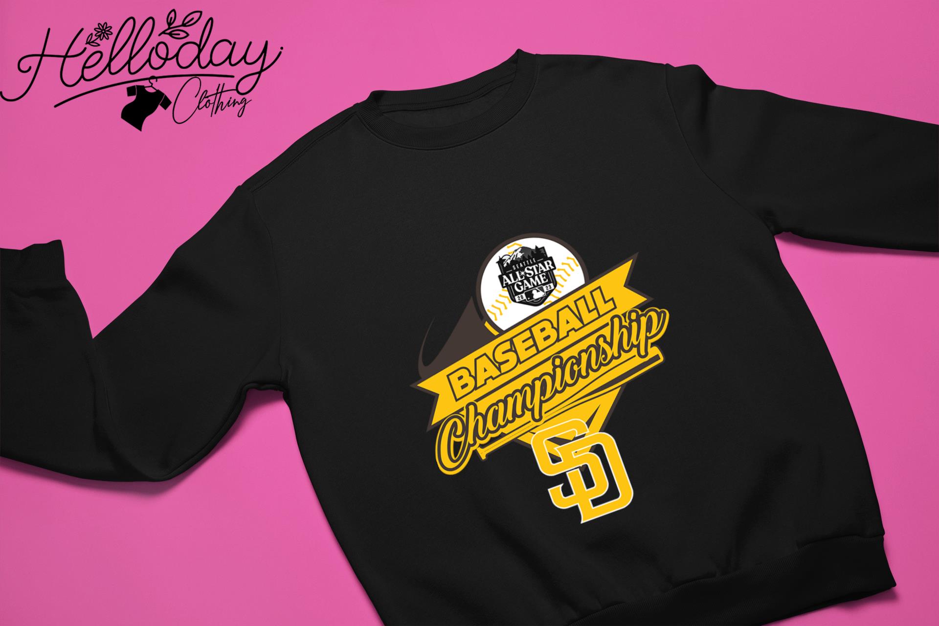 San Diego Padres Seattle All-star game 2023 baseball Championship logo shirt,  hoodie, sweater, long sleeve and tank top