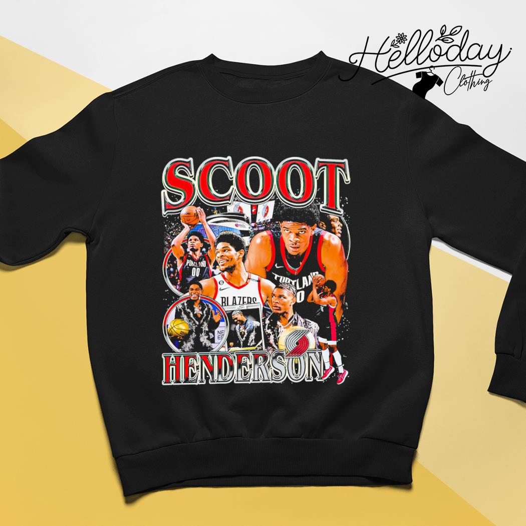 Scoot Henderson Portland Trail Blazers all time retro shirt - Limotees