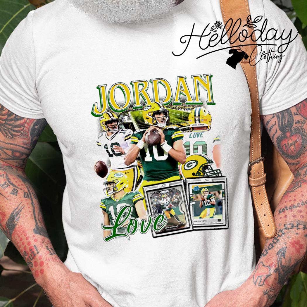 Premium Green Bay Packers Jordan Love Signature 2023 shirt, hoodie,  sweater, long sleeve and tank top