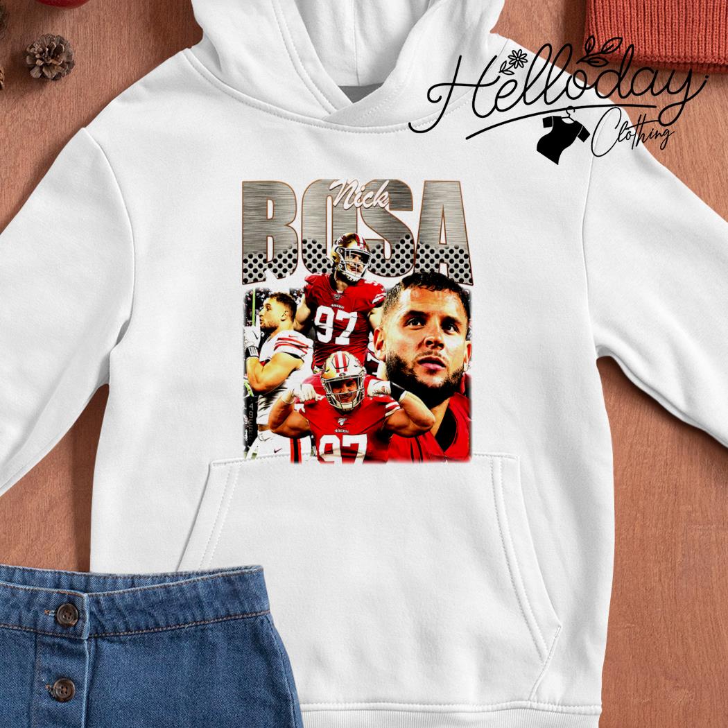 Nick Bosa San Francisco 49ers Graphic Shirt, hoodie, sweater, long