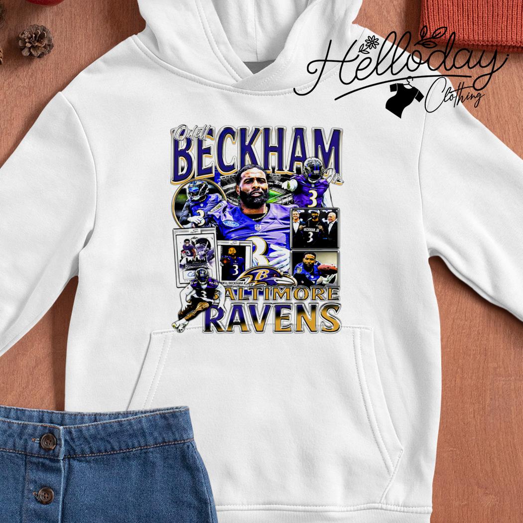 Odell Beckham Jr Baltimore Ravens photo shirt, hoodie, sweater, long sleeve  and tank top