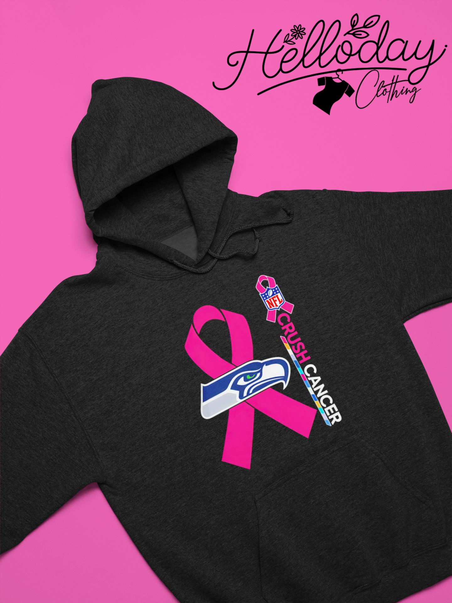 Seattle Seahawks I Wear Pink For Breast Cancer Awareness shirt, hoodie,  sweater, long sleeve and tank top