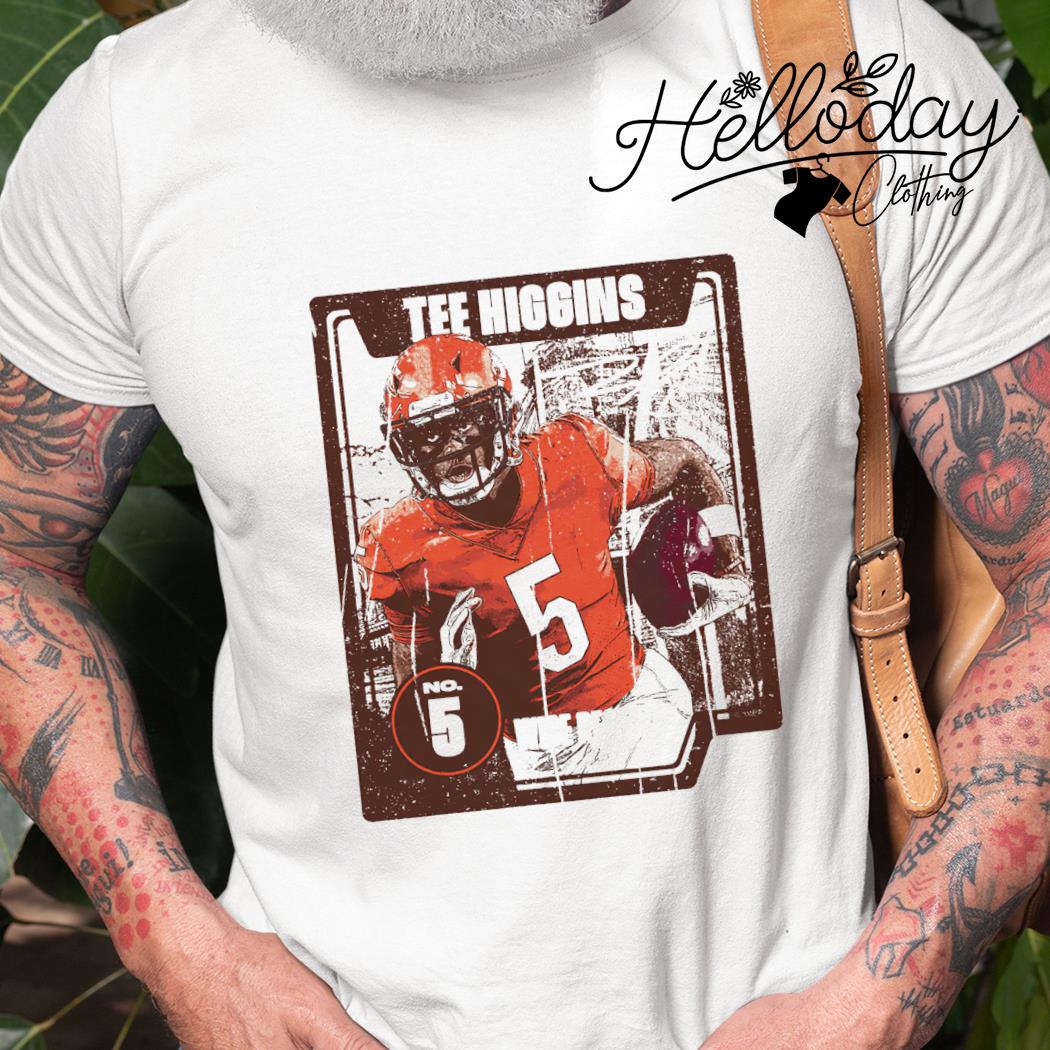 Cincinnati Bengals football 5 Tee Higgins player Vintage shirt, hoodie,  sweater, long sleeve and tank top