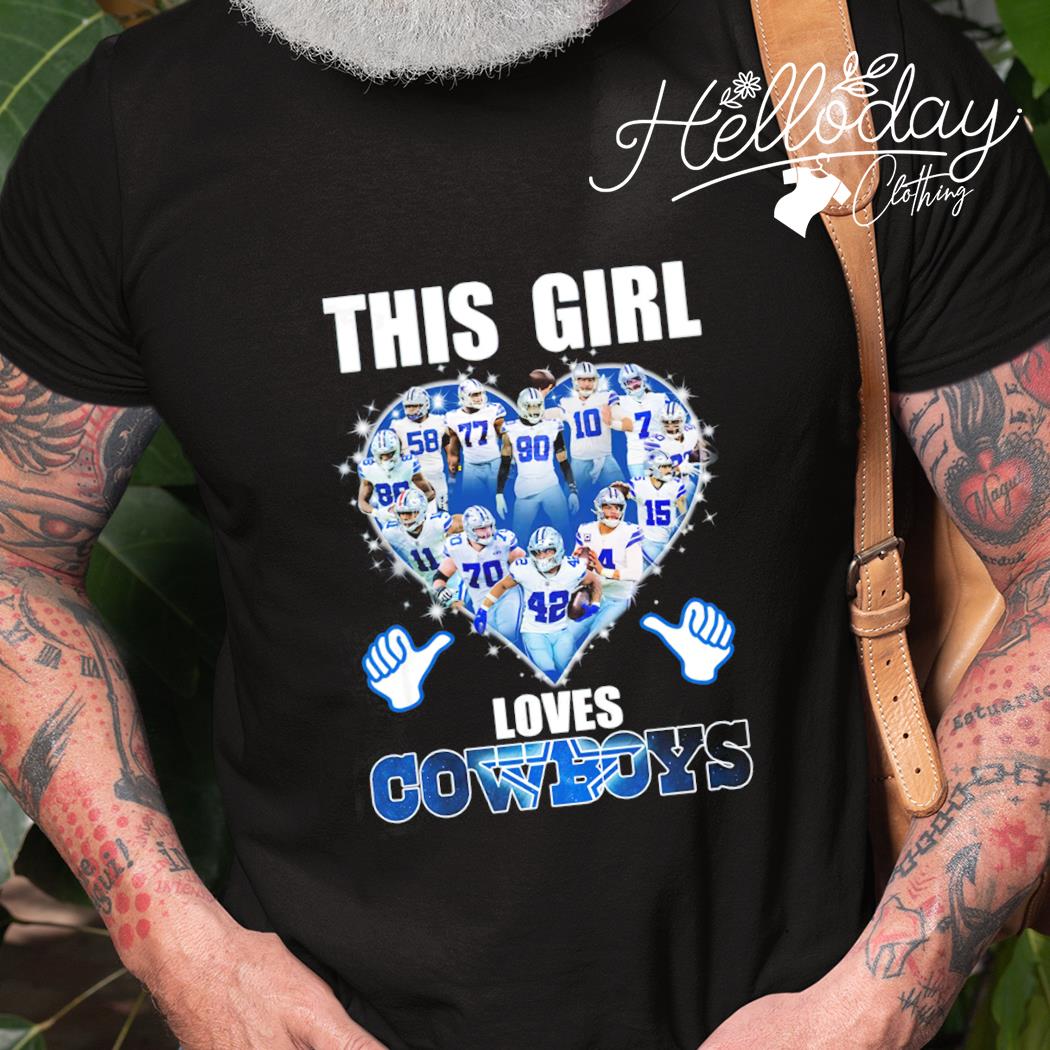 This Grandma loves her Dallas Cowboys team shirt, hoodie, sweater