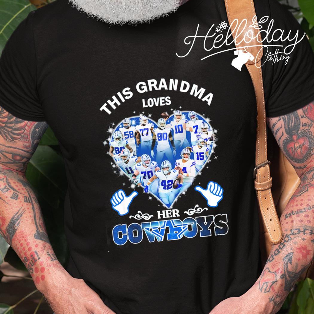 This Grandma loves her Dallas Cowboys team shirt, hoodie, sweater, long  sleeve and tank top