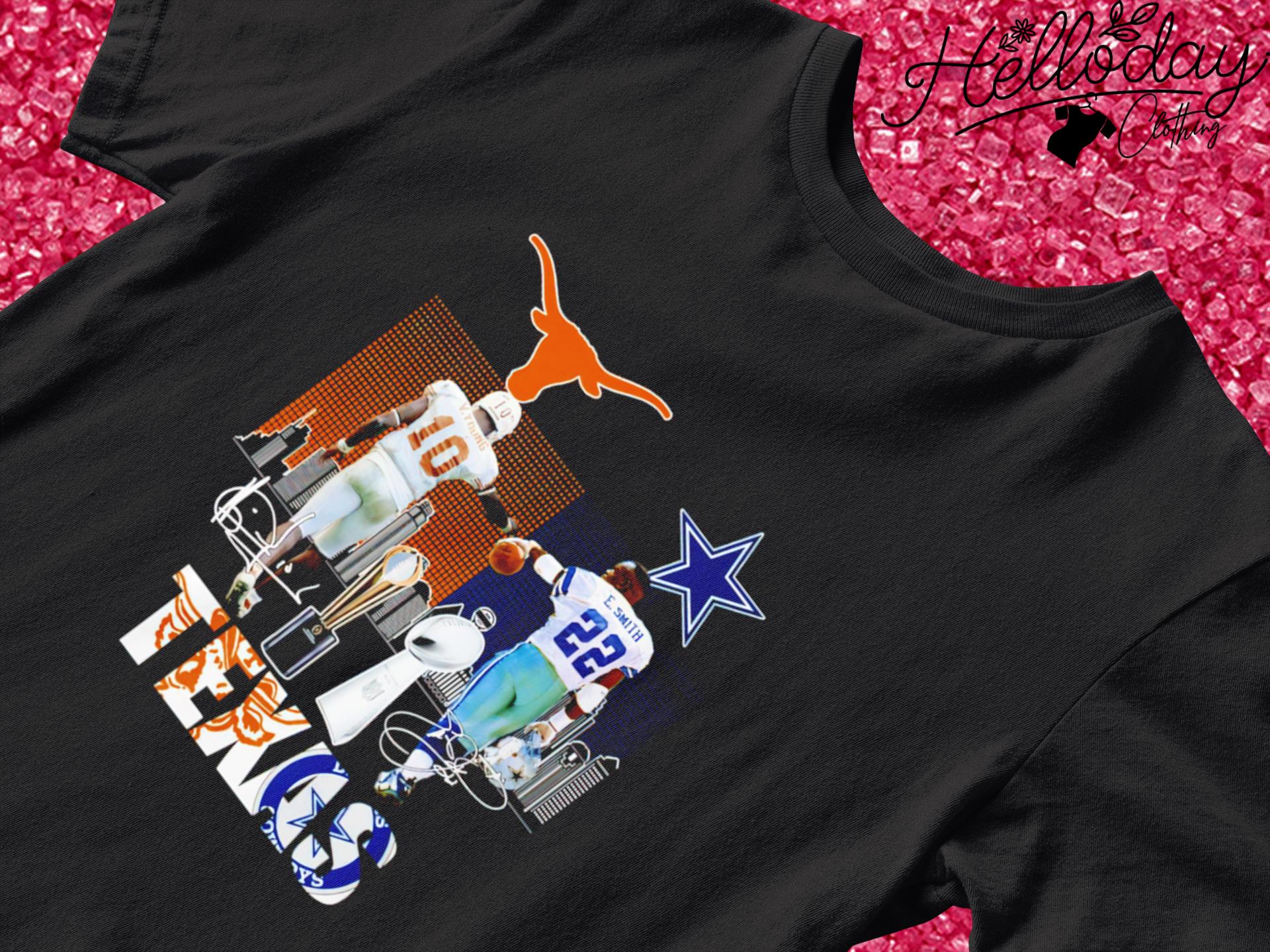 Texas Sports Teams Vince Young And Emmitt Smith Signature Shirt, hoodie,  sweater, long sleeve and tank top