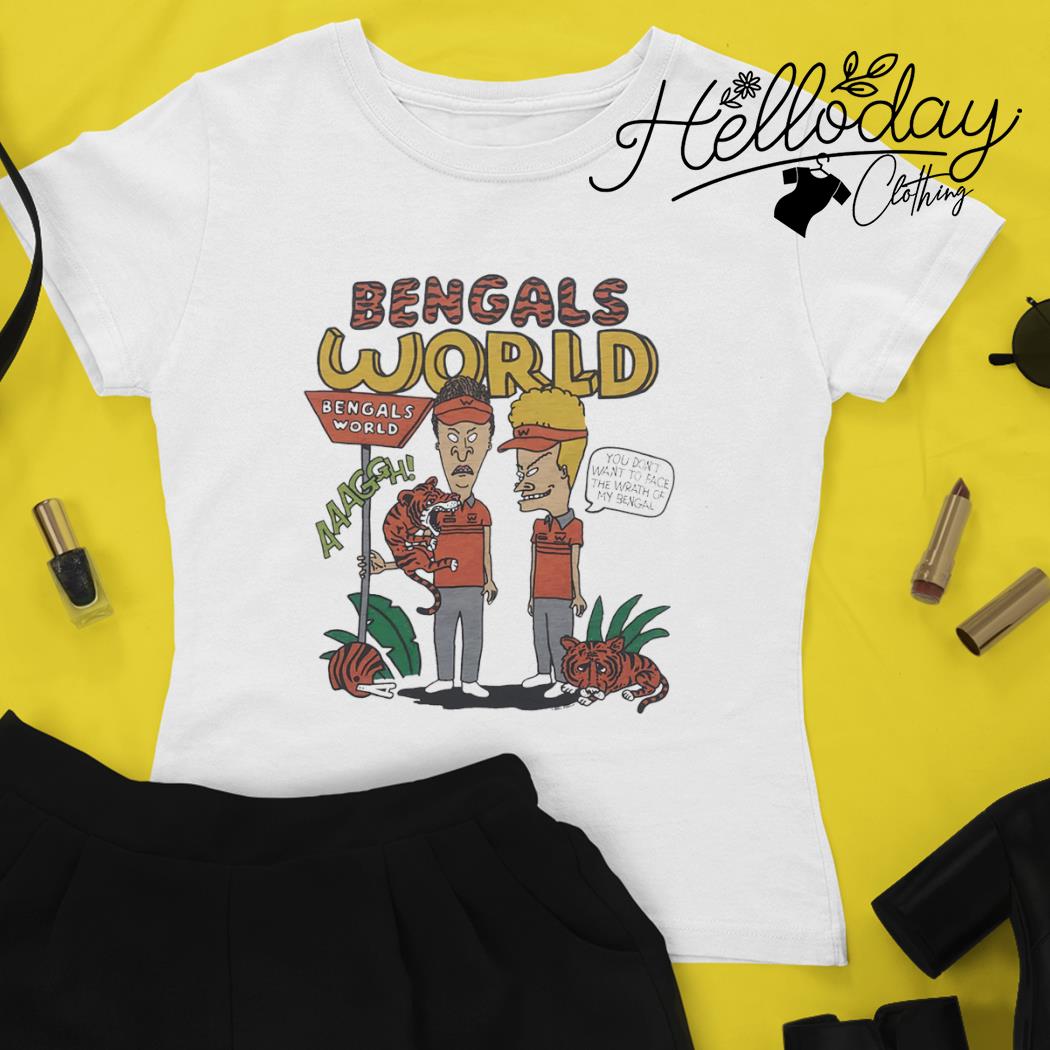 Beavis And Butthead x Cincinnati Bengals World T-Shirt, hoodie, sweater,  long sleeve and tank top