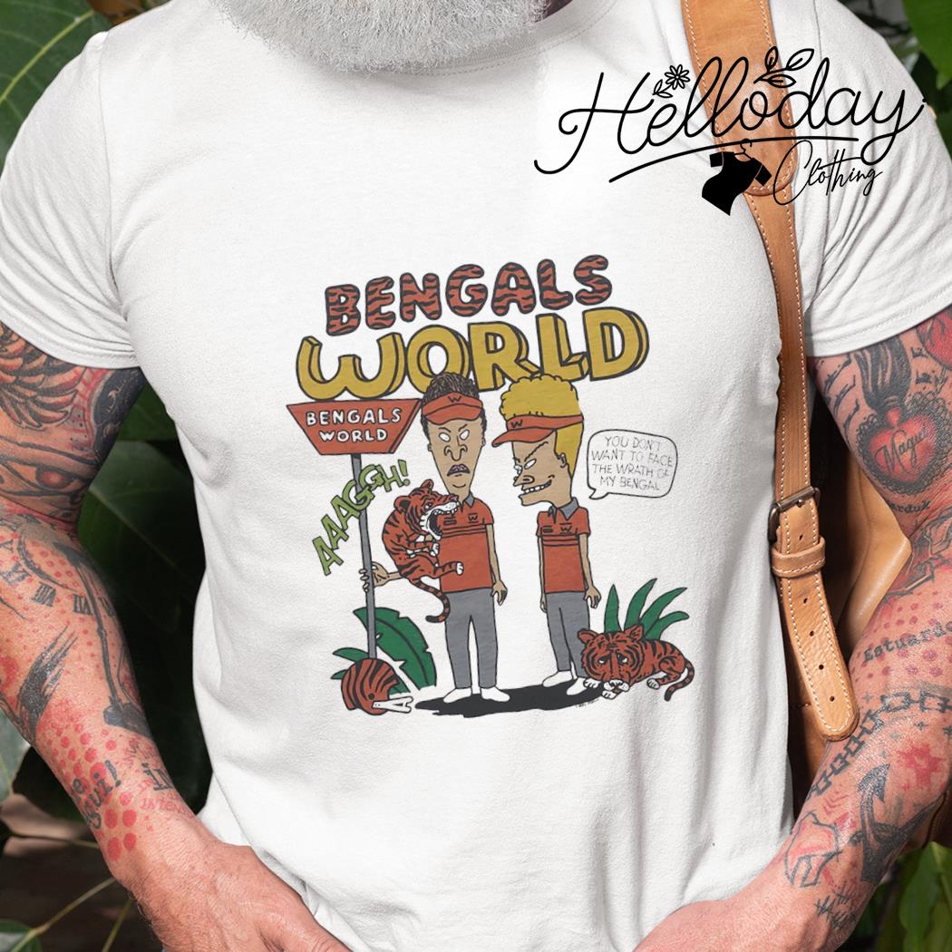 Beavis And Butthead x Cincinnati Bengals World T-Shirt, hoodie, sweater,  long sleeve and tank top