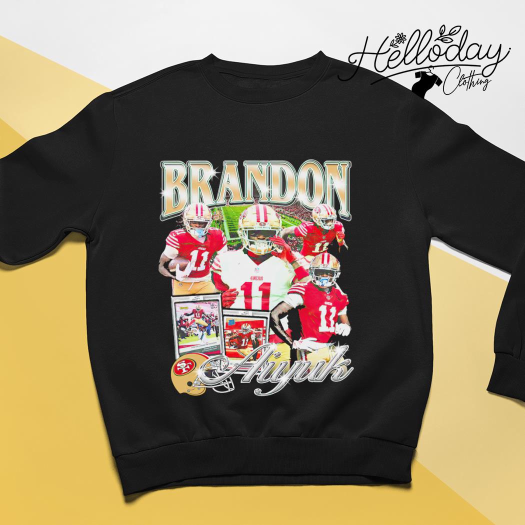 Brandon Aiyuk Men's Long Sleeve T-Shirt 3601, San Francisco Football Men's  Long Sleeve T-Shirt