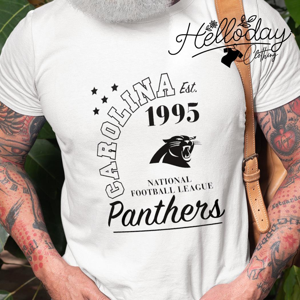 Carolina Panthers Est 1995 Logo Shirt, hoodie, longsleeve, sweatshirt,  v-neck tee