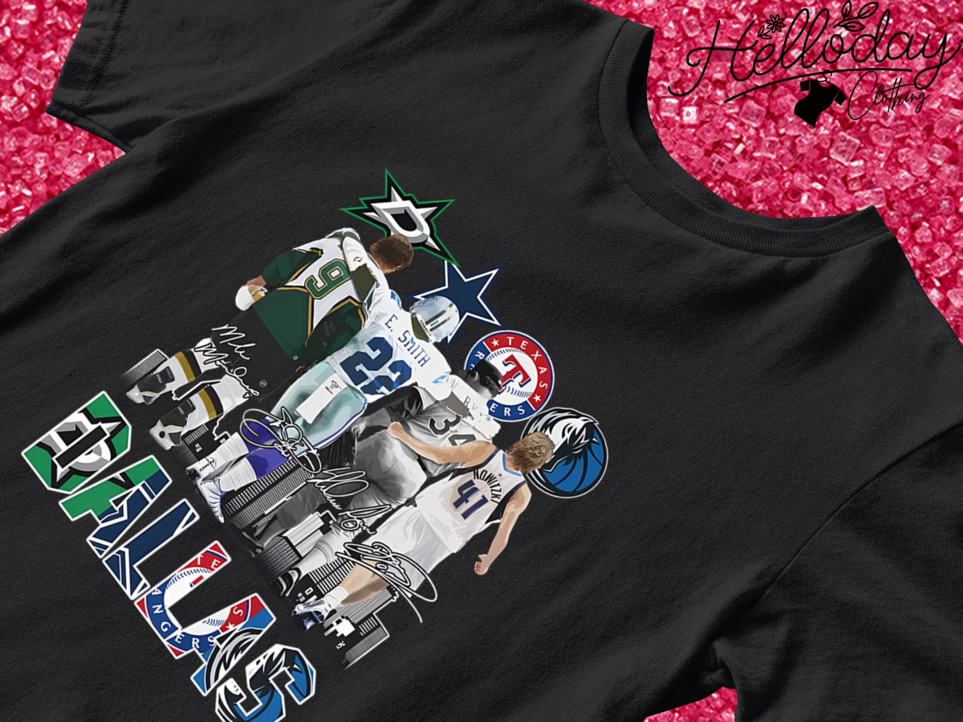 Dallas Stars Texas Rangers Dallas Mavericks And Dallas Cowboys