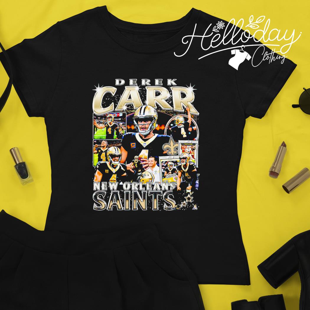 Derek Carr New Orleans Saints retro shirt, hoodie, sweater, long sleeve and  tank top