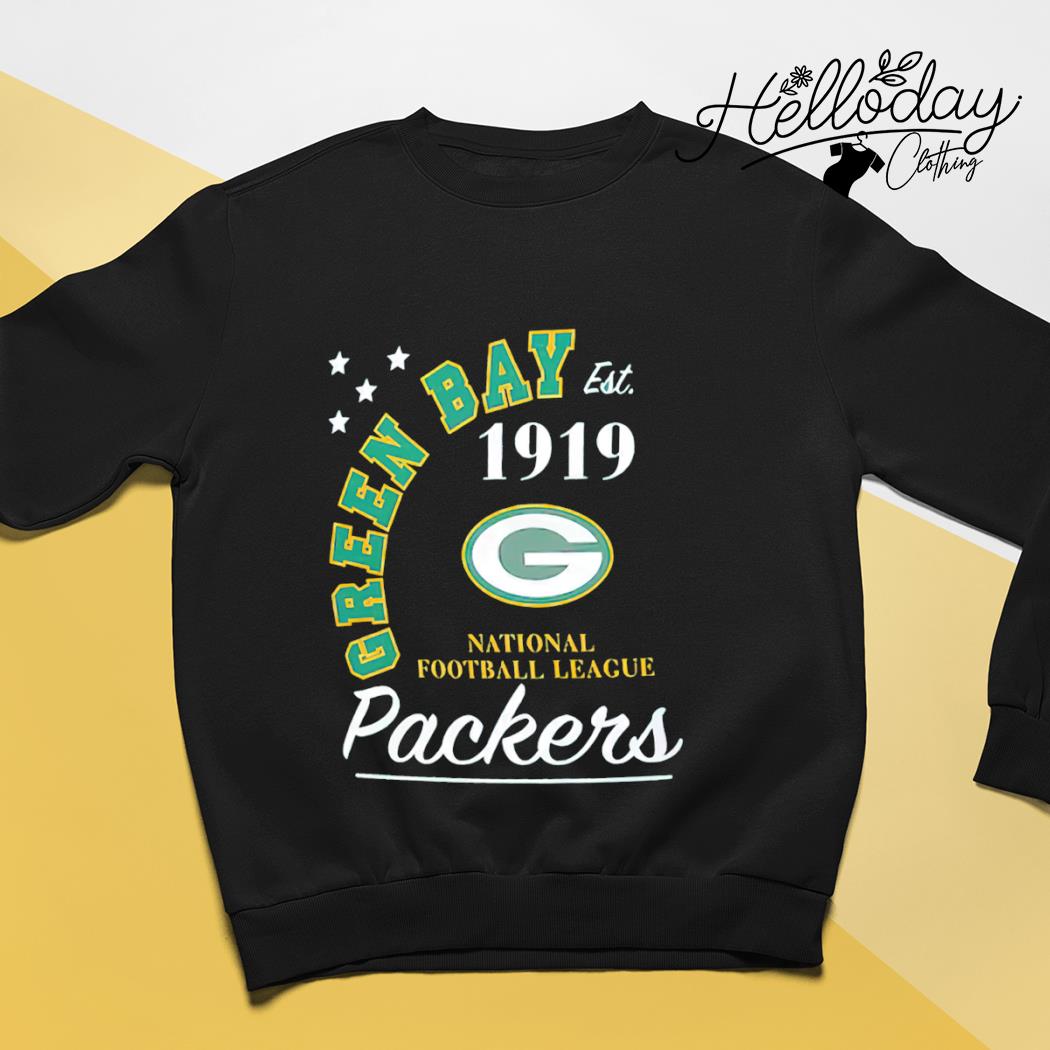 Green Bay Packers Football Est 1919 shirt, hoodie, sweater, long sleeve and  tank top