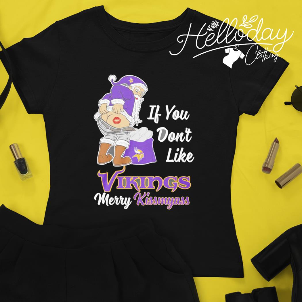 Official If you don't like vikings kiss my endzone shirt, hoodie