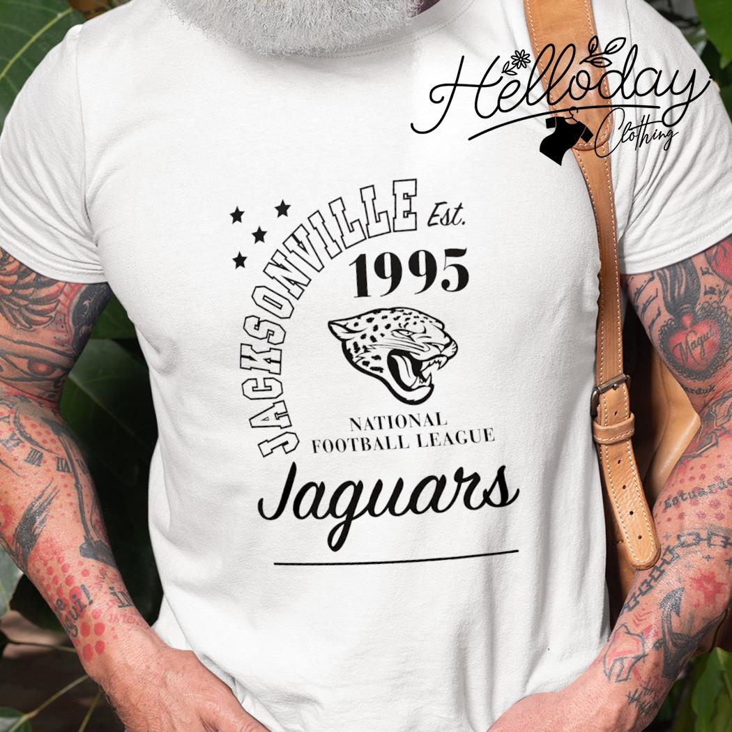 Jacksonville Jaguars est. 95 logo 2023 T-shirt, hoodie, sweater, long sleeve  and tank top