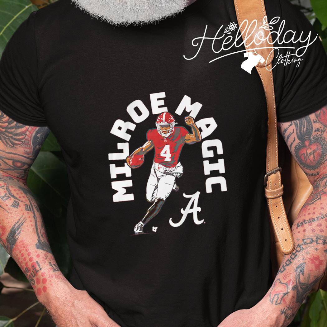 Jalen Milroe Magic Alabama Football Shirt, hoodie, sweater and long sleeve