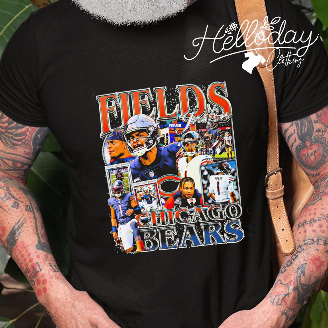 Justin Fields Chicago Bears Football graphic shirt, hoodie, sweater, long  sleeve and tank top