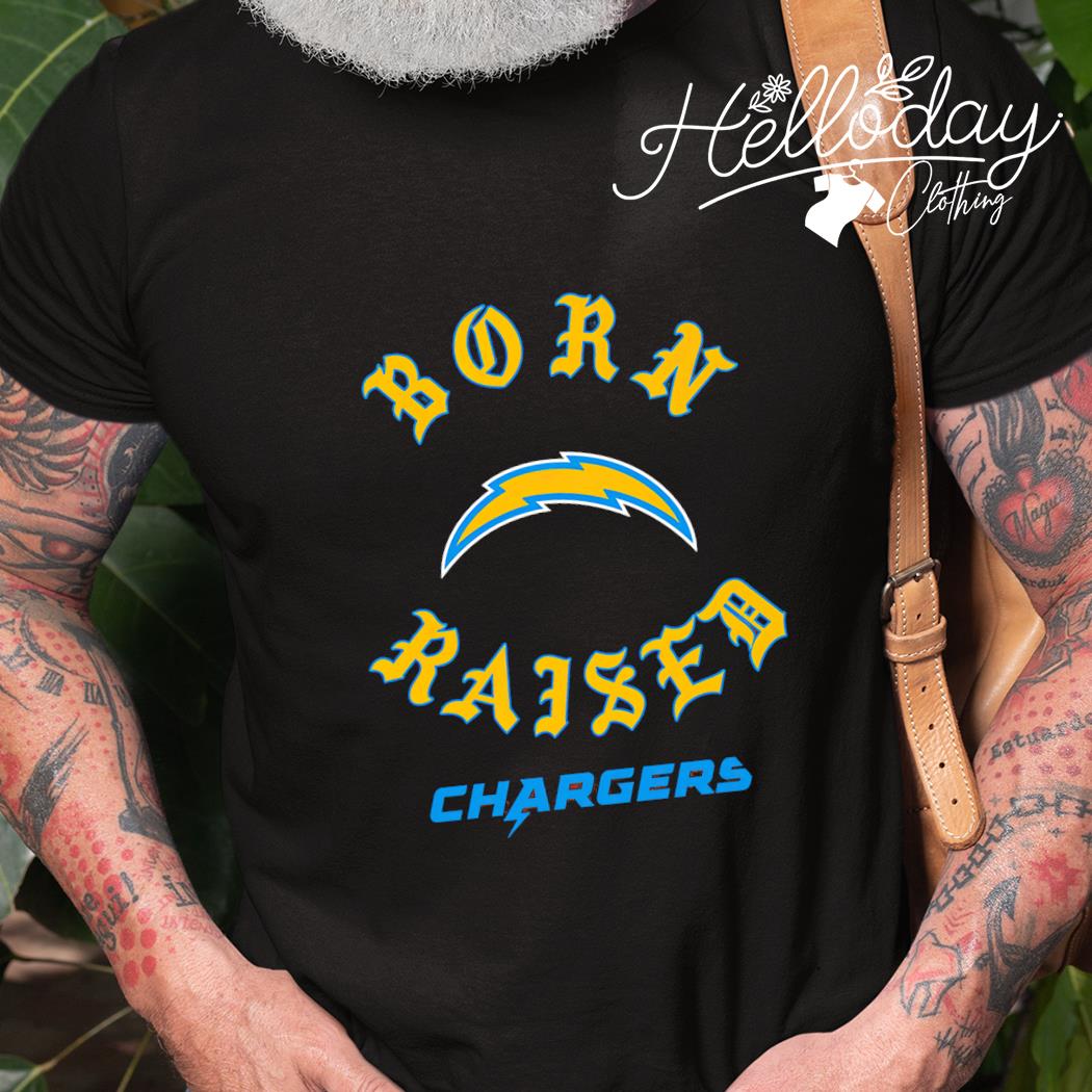 Los Angeles Chargers Born X Raised Unisex T-shirt