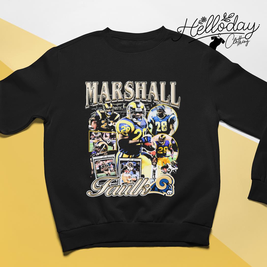 Official los Angeles Rams Marshall Faulk T-Shirts, hoodie, sweater, long  sleeve and tank top