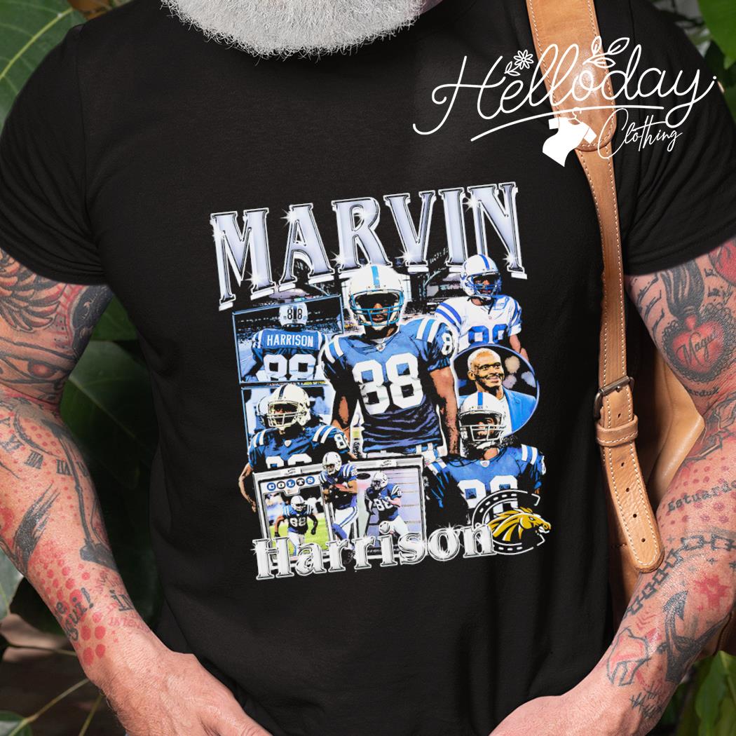 Marvin Harrison Indianapolis Colts Retro Shirt, hoodie, longsleeve