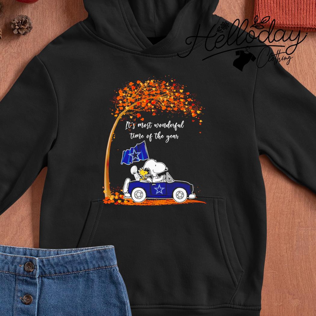 Official snoopy And Woodstock Driving Car Dallas Cowboys T-Shirt, hoodie,  tank top, sweater and long sleeve t-shirt