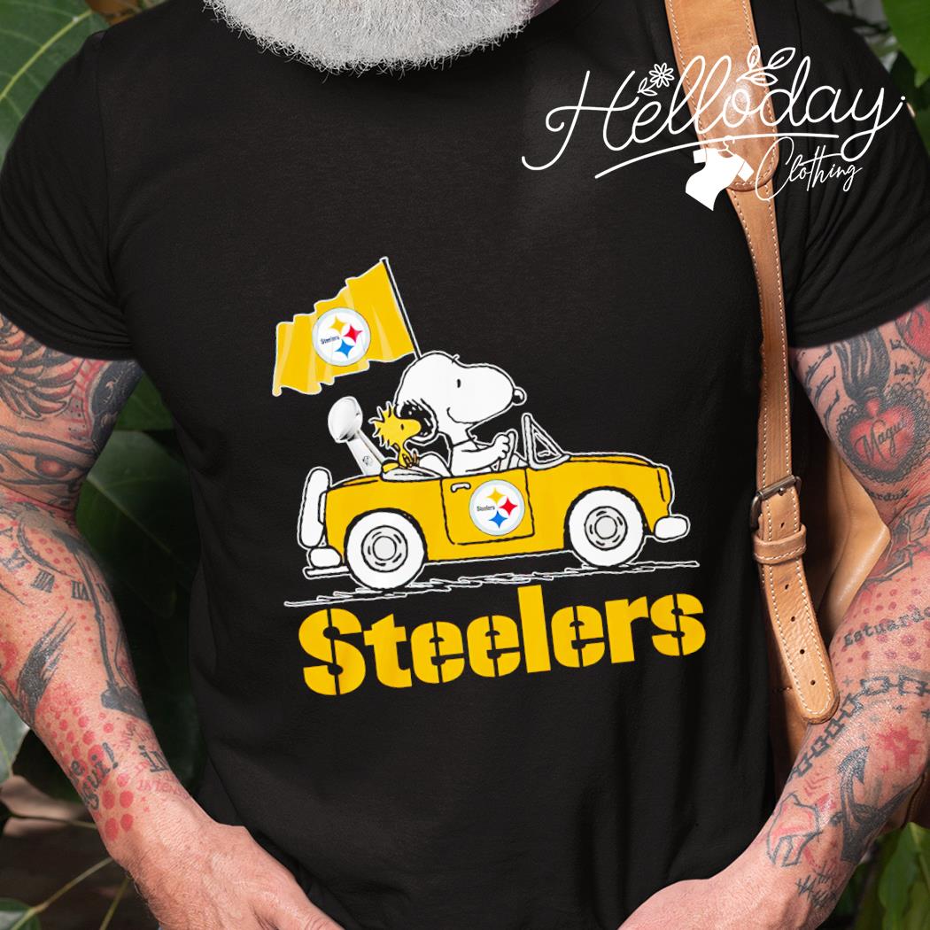 Snoopy and Woodstock Pittsburgh Steelers shirt, hoodie, sweater, long  sleeve and tank top