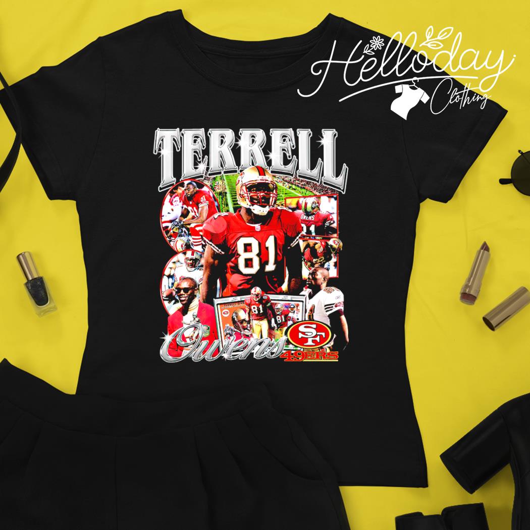 Terrell Owens San Francisco 49ers all time shirt, hoodie, sweater