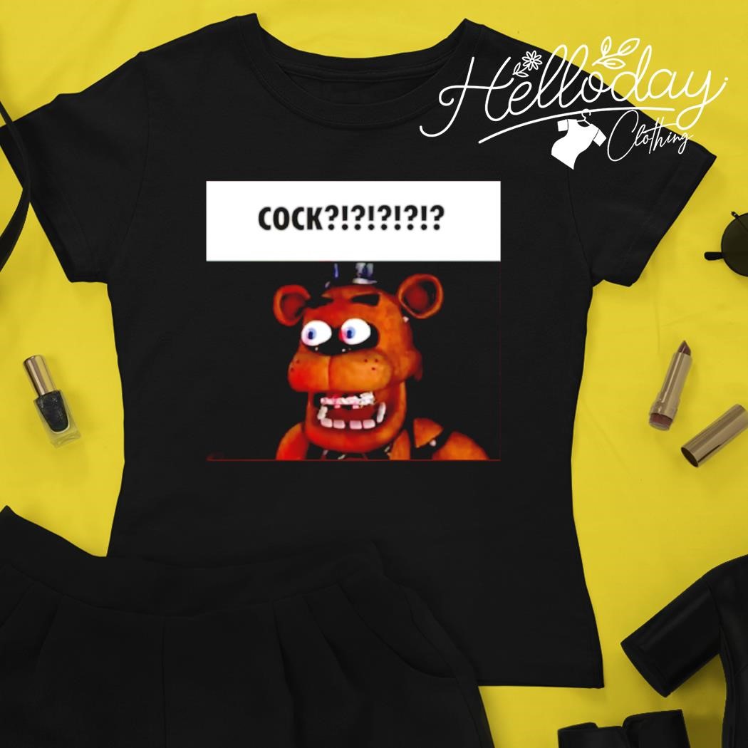 Freddy Fazbear Cock shirt, hoodie, sweater, long sleeve and tank top