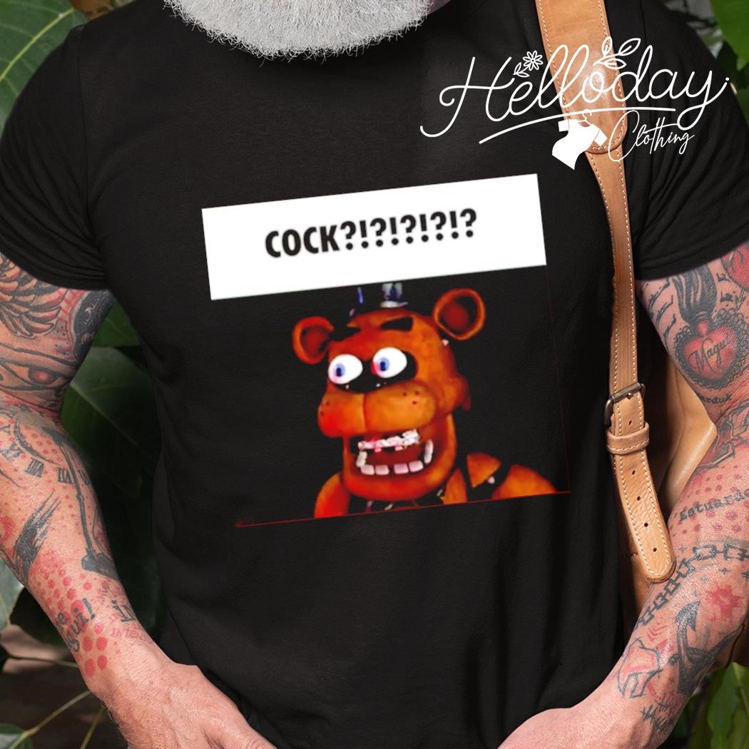 Freddy Fazbear Cock shirt, hoodie, sweater, long sleeve and tank top