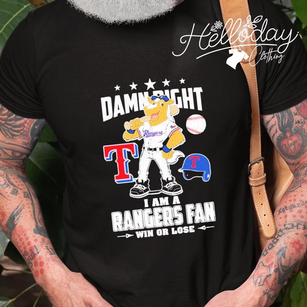 Im A Texas Rangers Fan Win Or Lose Unisex T-Shirt, hoodie