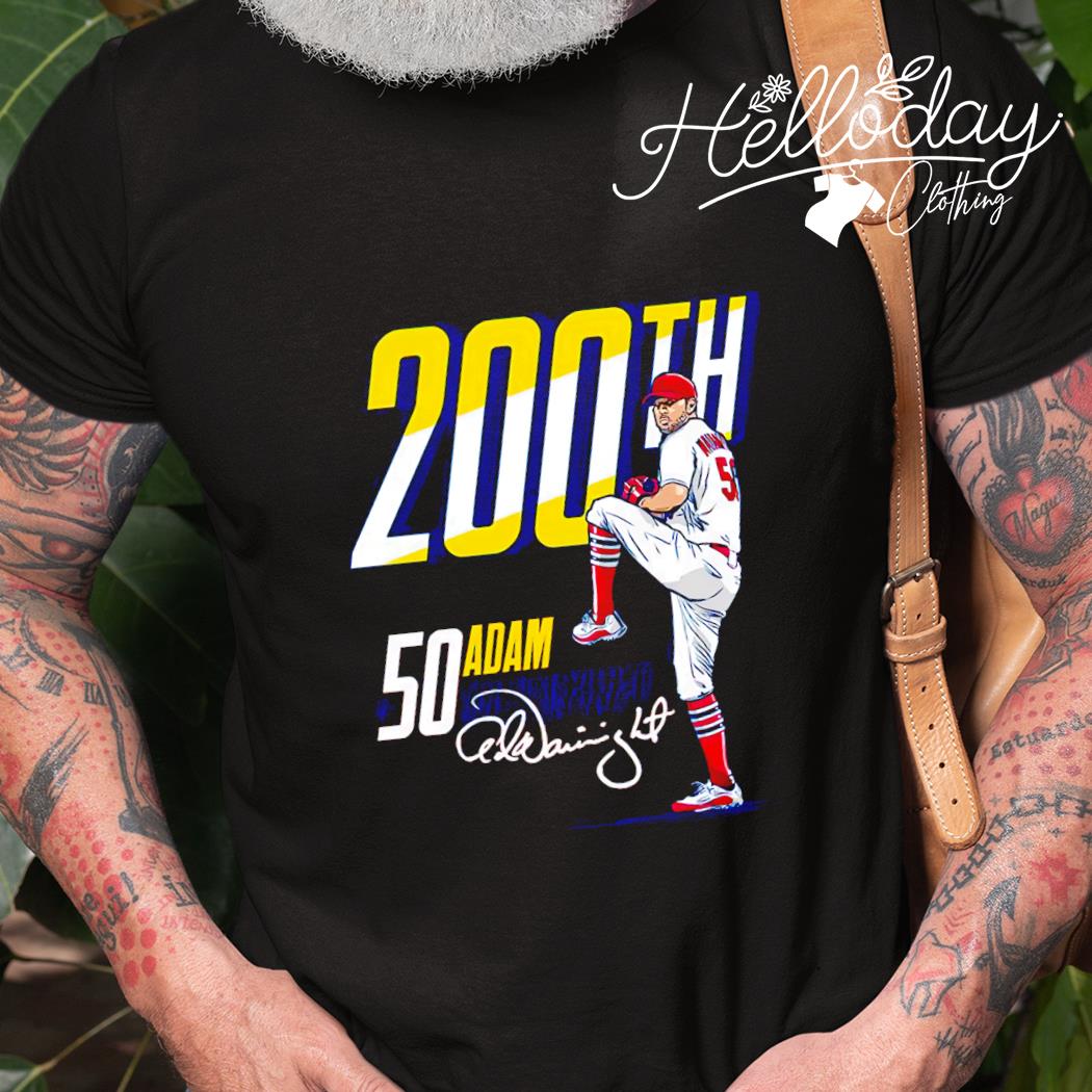 Quality Adam Wainwright 200th Wins Unisex T-Shirt - Roostershirt