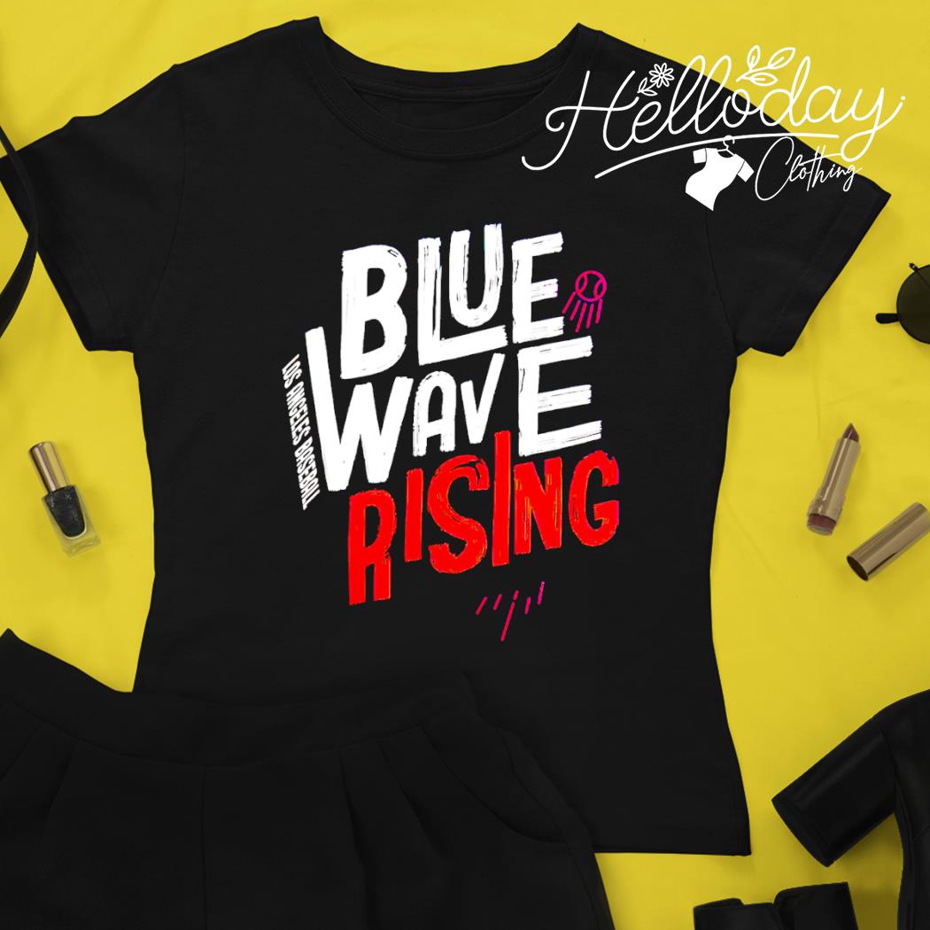 Official Los Angeles Dodgers Blue Wave Rising Shirt, hoodie, sweater, long  sleeve and tank top