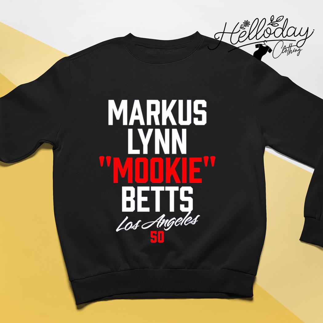 Official Markus lynn mookie betts los angeles 50 T-shirt, hoodie, tank top,  sweater and long sleeve t-shirt