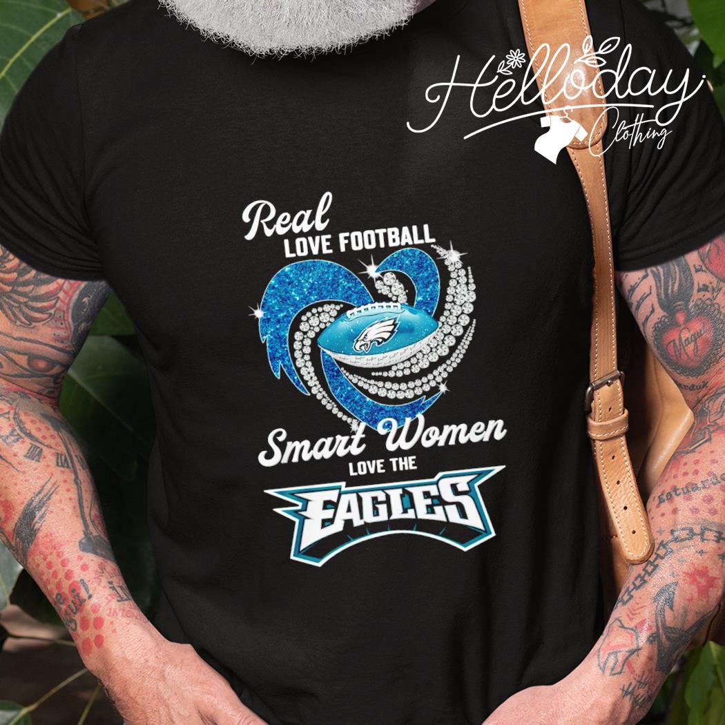 Philadelphia Eagles heart diamond football shirt, hoodie, sweater, long  sleeve and tank top