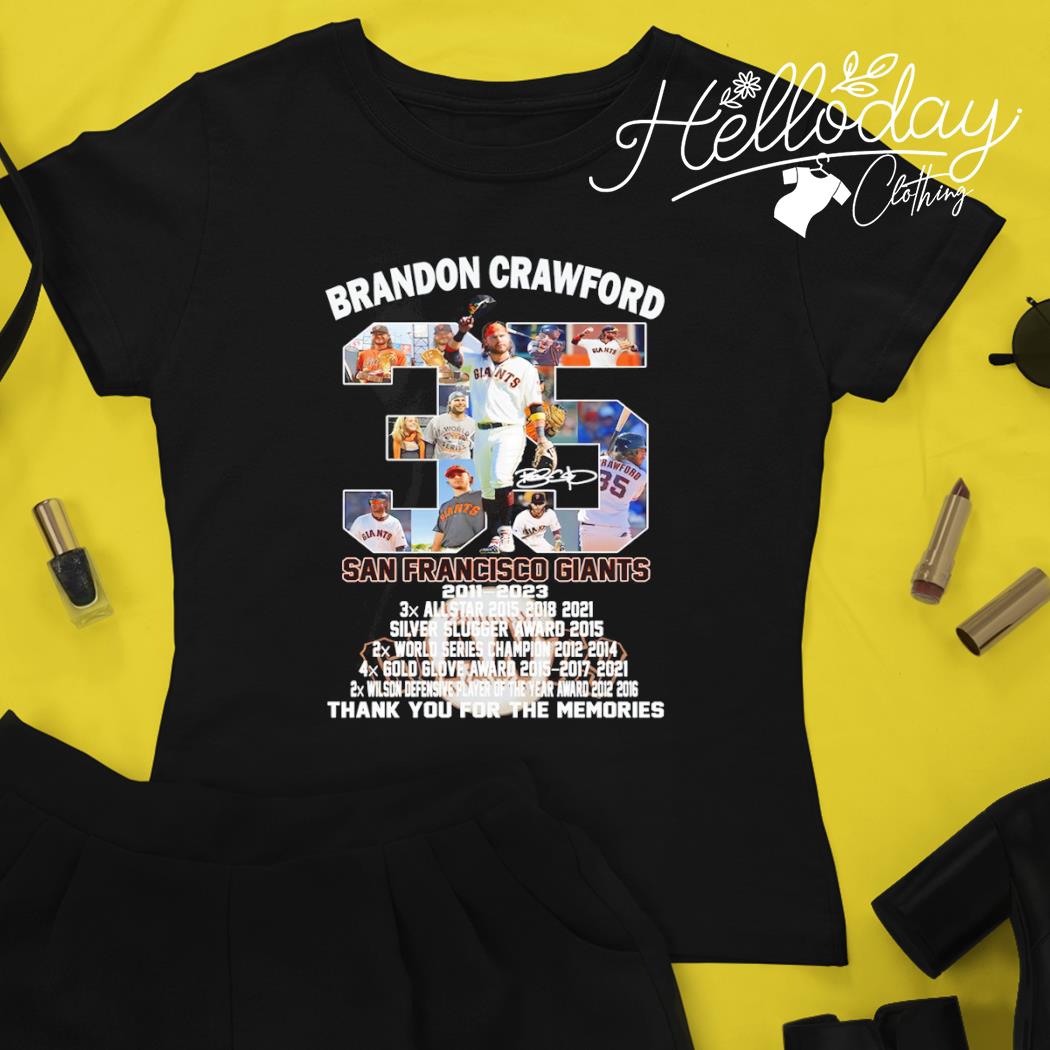 Brandon Crawford San Francisco Giants 2011 – 2023 Thank You For