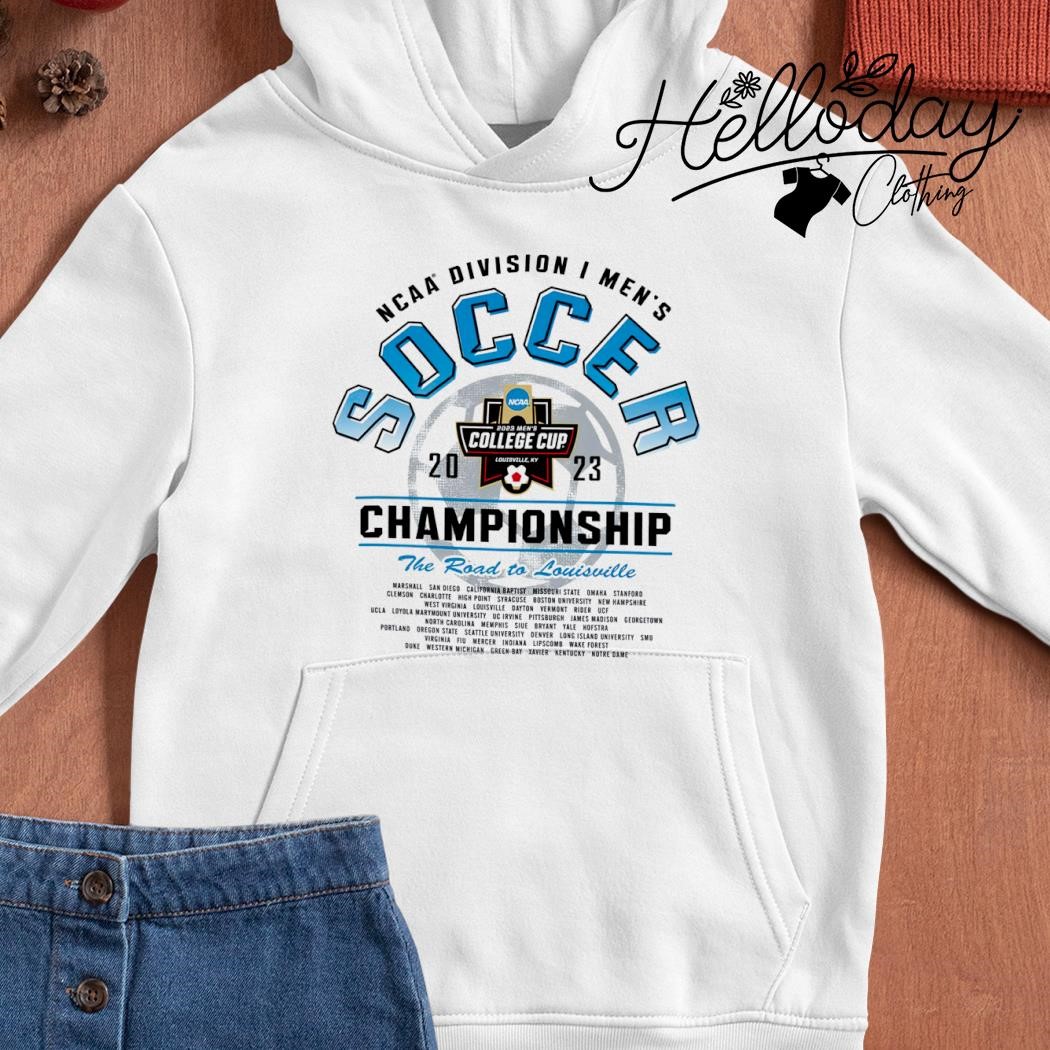 Official The Road To Louisville NCAA Division I Men's Soccer Championship  2023 Shirt, hoodie, sweater and long sleeve