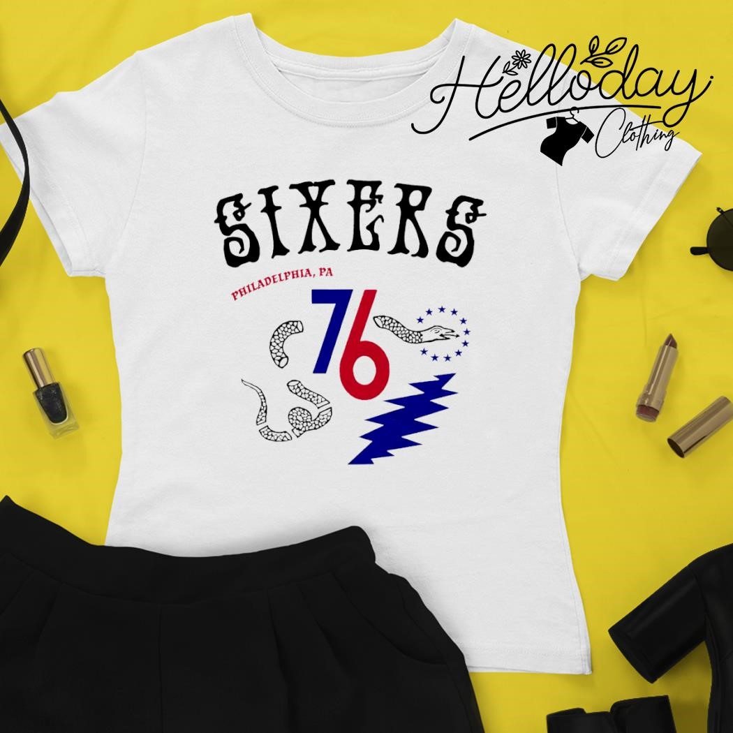 Sixers best sale snake shirt